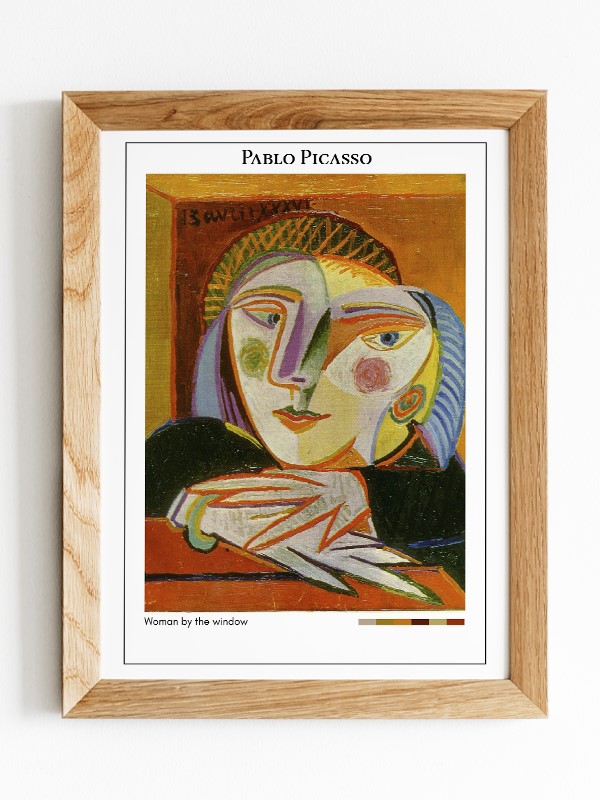 Pablo Picasso Woman by the window Poster