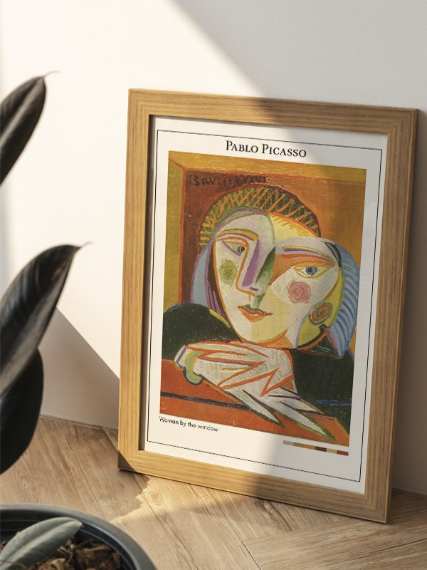 Pablo Picasso Woman by the window Poster