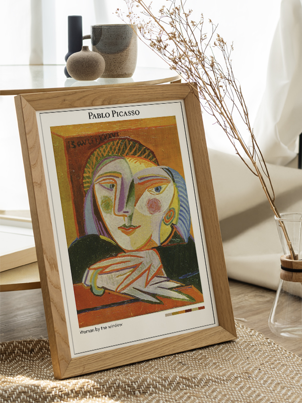 Pablo Picasso Woman by the window Poster