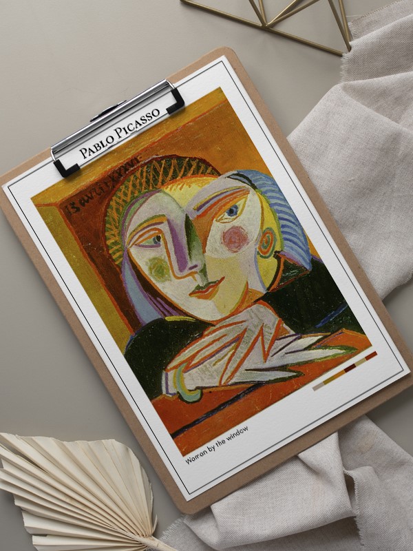 Pablo Picasso Woman by the window Poster