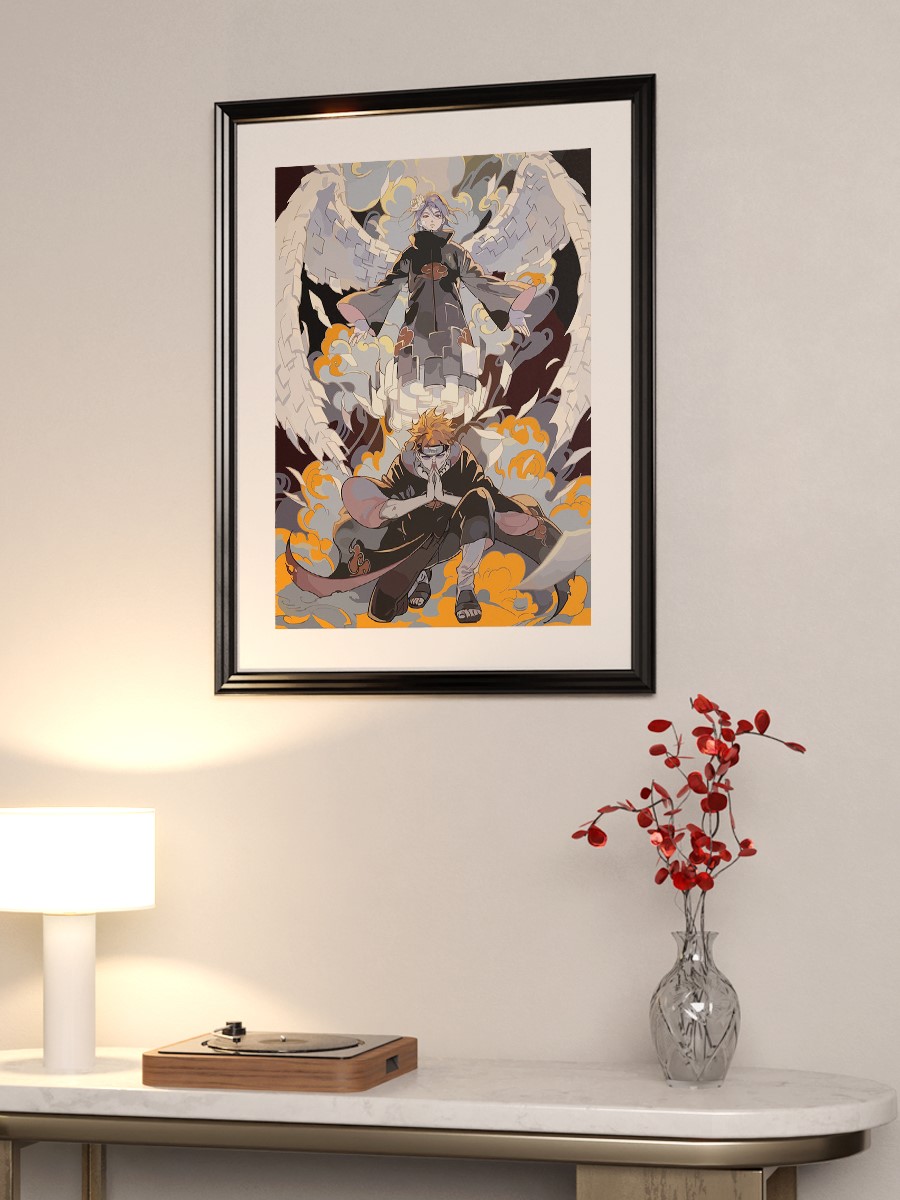 yahiko pain power Anime Poster Çerçevesiz Yüksek Kalite Anime Duvar Poster