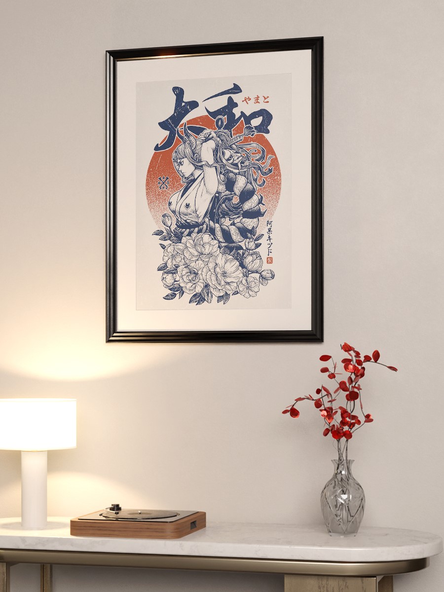 Yamato Tattoo Art Anime Poster Çerçevesiz Yüksek Kalite Anime Duvar Poster