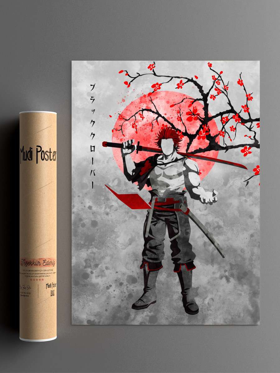 Yami Sukehiro Anime Poster Çerçevesiz Yüksek Kalite Anime Duvar Poster