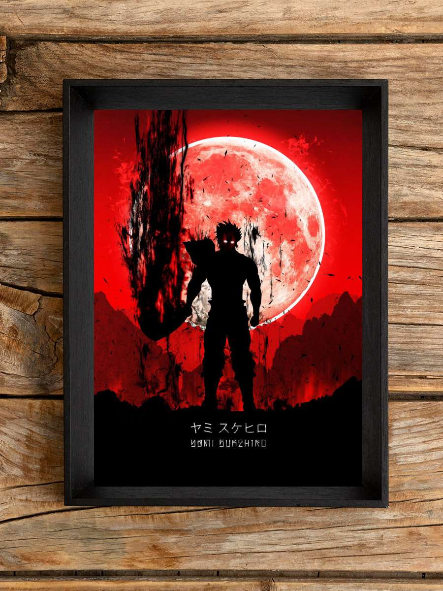 Yami Sukehiro Anime Poster Çerçevesiz Yüksek Kalite Anime Duvar Poster