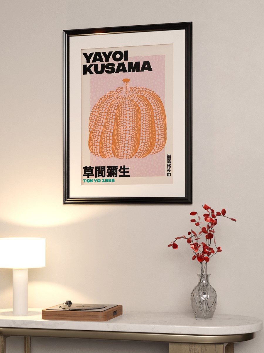 Yayoi Kusama Pumpkin Art P Anime Poster Çerçevesiz Yüksek Kalite Anime Duvar Poster