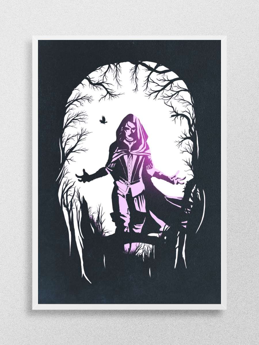Yennefer Anime Poster Çerçevesiz Yüksek Kalite Anime Duvar Poster