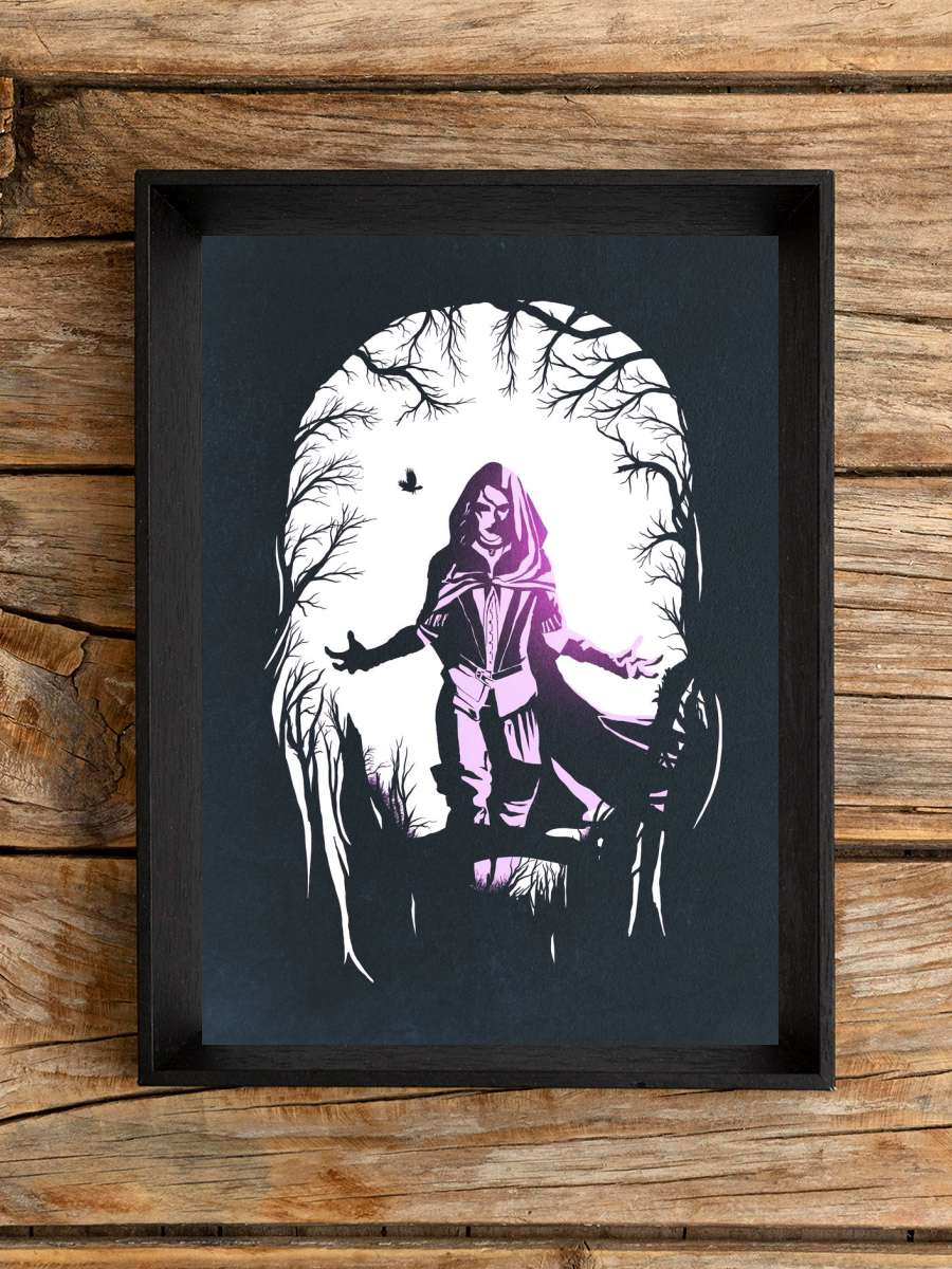 Yennefer Anime Poster Çerçevesiz Yüksek Kalite Anime Duvar Poster