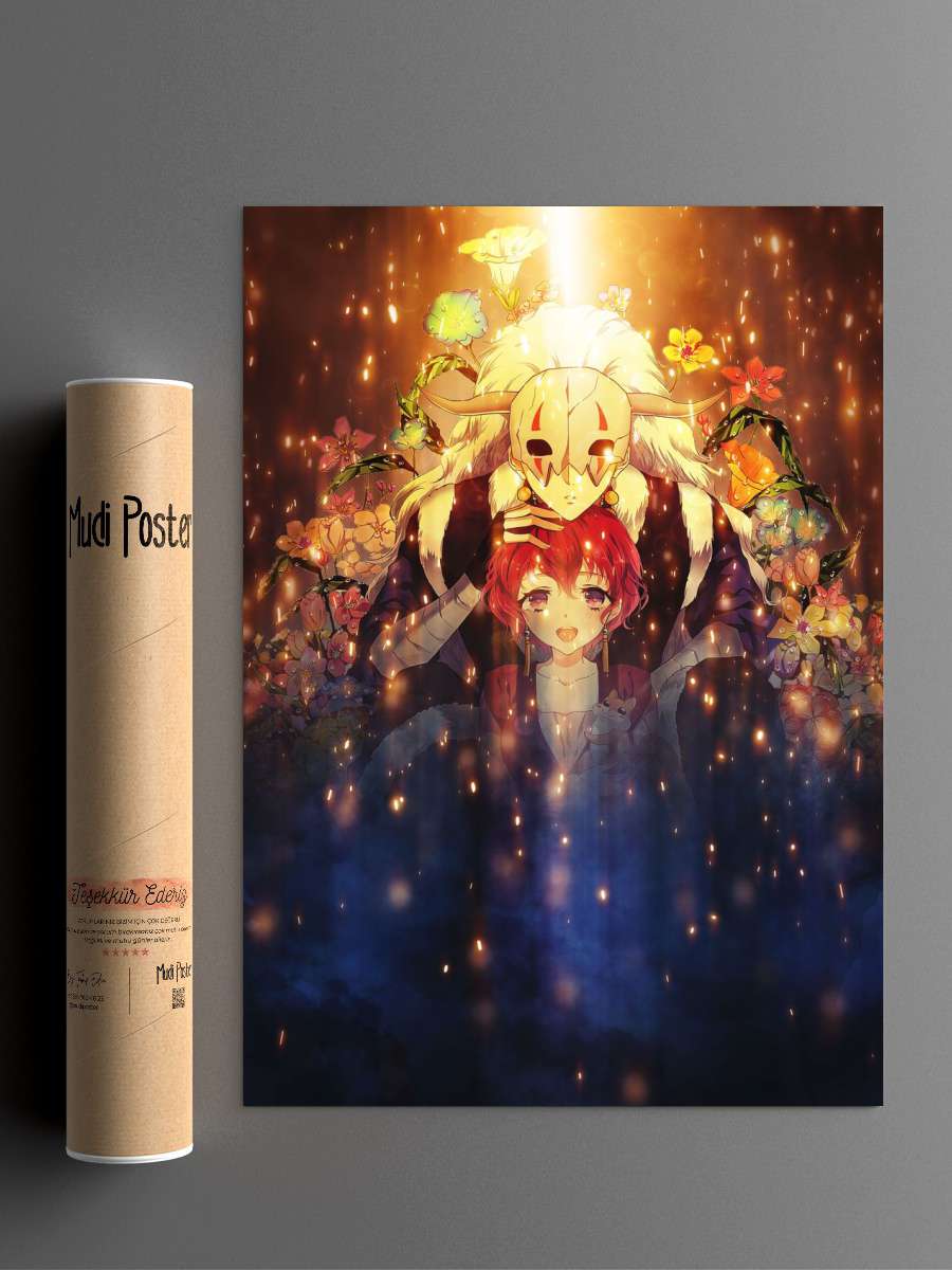 Yona and Shin Ah Anime Poster Çerçevesiz Yüksek Kalite Anime Duvar Poster