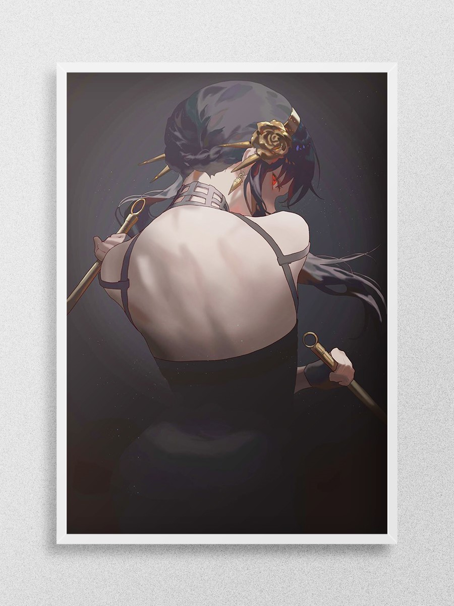 Yor Forger Anime Poster Çerçevesiz Yüksek Kalite Anime Duvar Poster