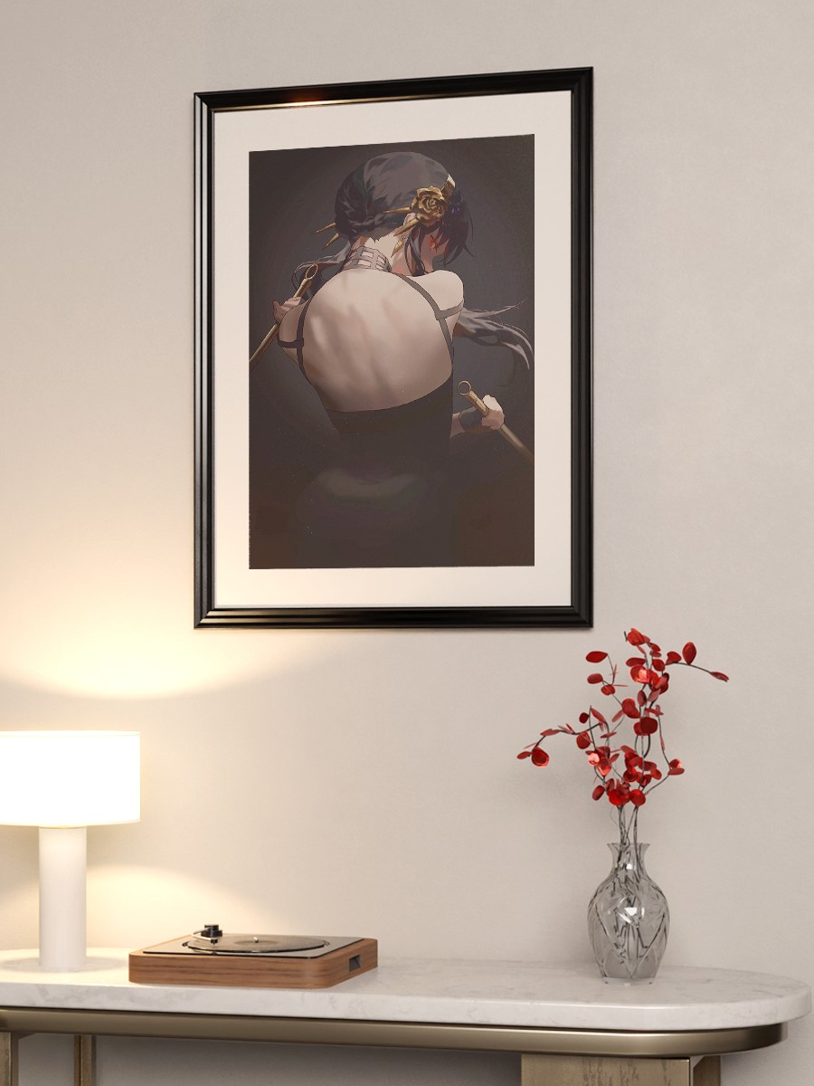 Yor Forger Anime Poster Çerçevesiz Yüksek Kalite Anime Duvar Poster