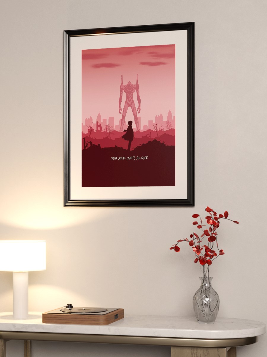 You Are Not Alone Anime Poster Çerçevesiz Yüksek Kalite Anime Duvar Poster