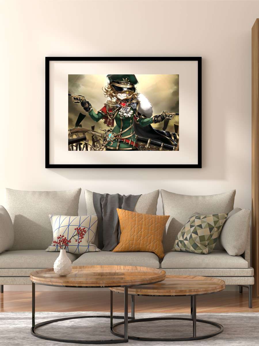 youjo senki Anime Poster Çerçevesiz Yüksek Kalite Anime Duvar Poster