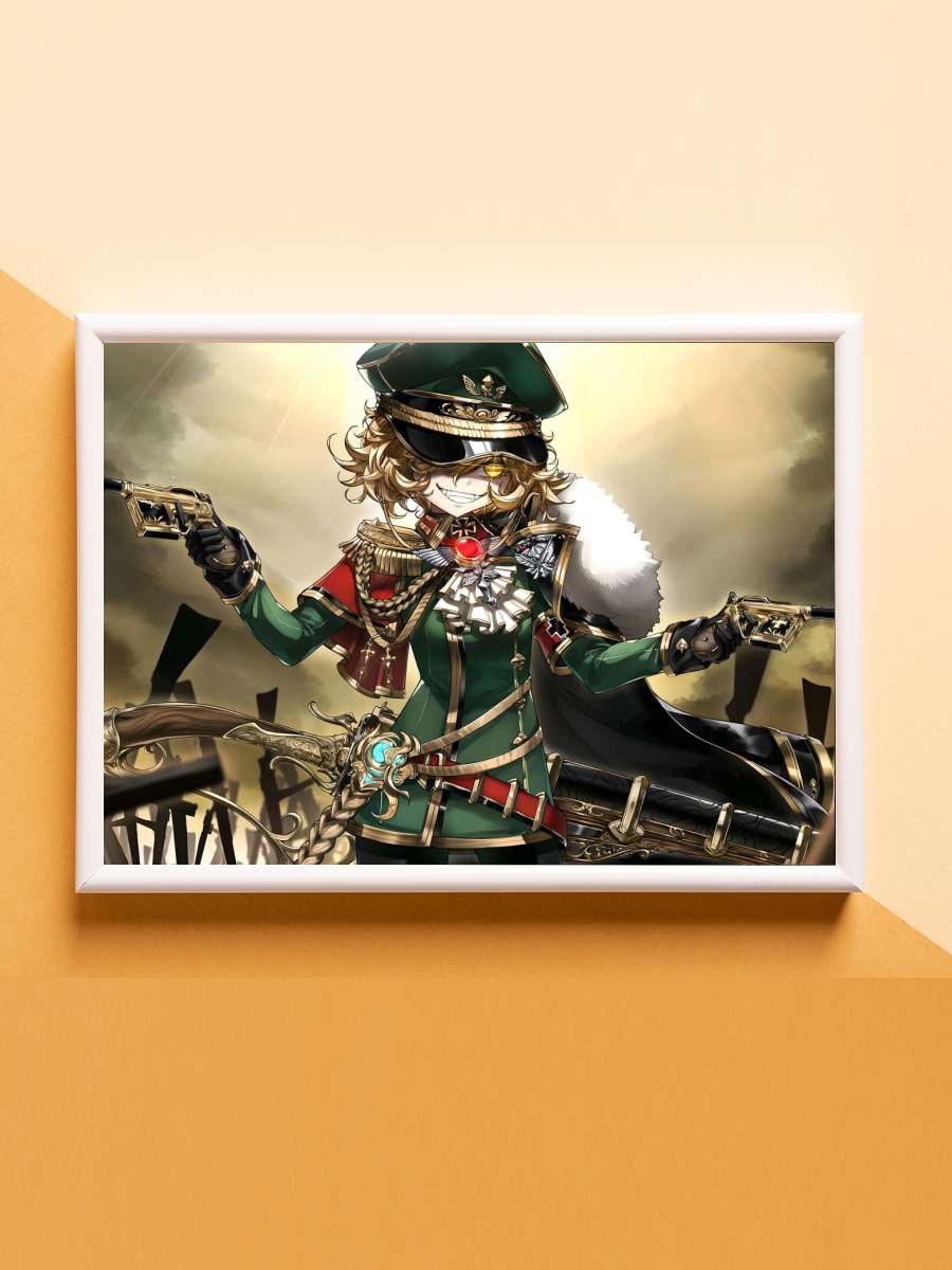 youjo senki Anime Poster Çerçevesiz Yüksek Kalite Anime Duvar Poster