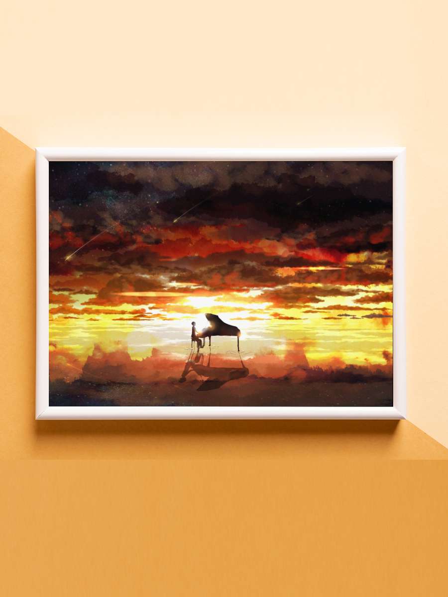 Your lie in April Anime Poster Çerçevesiz Yüksek Kalite Anime Duvar Poster
