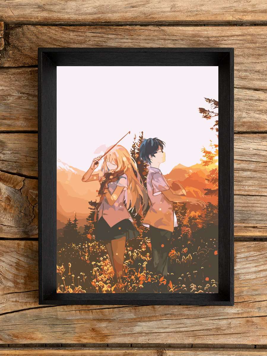 Your Lie In April Anime Poster Çerçevesiz Yüksek Kalite Anime Duvar Poster