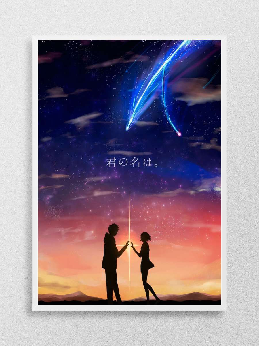 Your Name Anime Anime Poster Çerçevesiz Yüksek Kalite Anime Duvar Poster