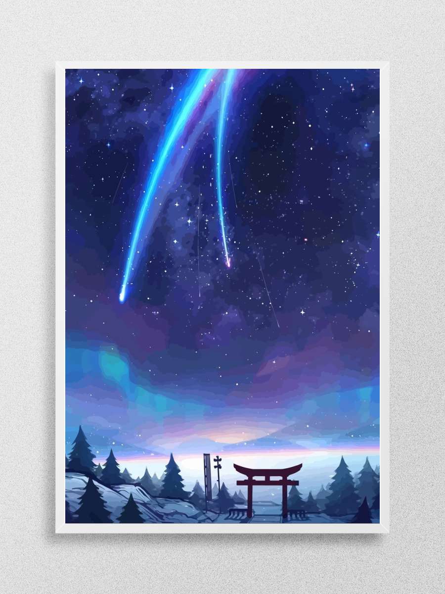 Your Name Anime Poster Çerçevesiz Yüksek Kalite Anime Duvar Poster