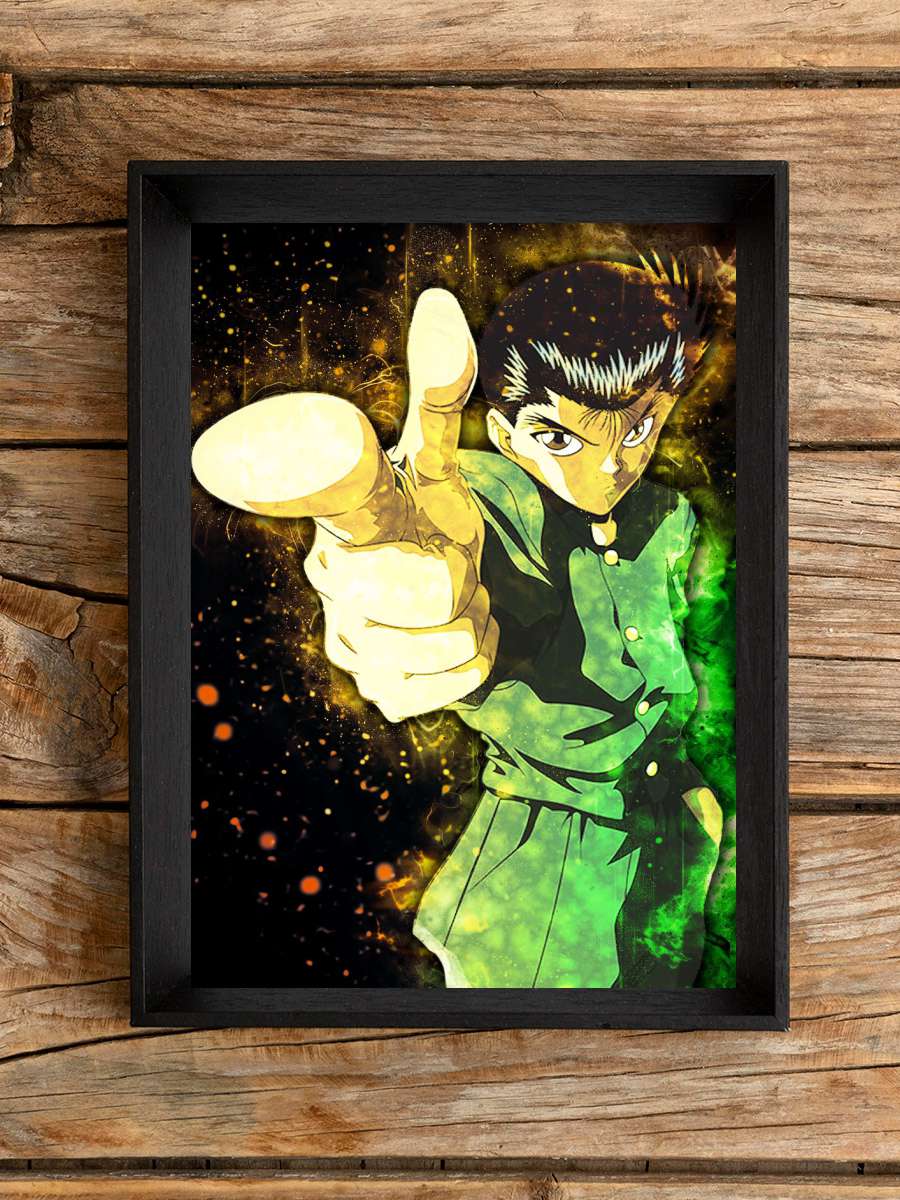 Yu Yu Hakusho Anime Poster Çerçevesiz Yüksek Kalite Anime Duvar Poster