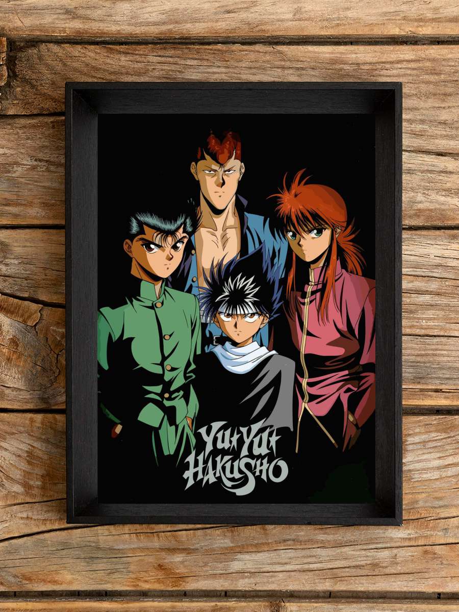 Yu Yu Hakusho Anime Poster Çerçevesiz Yüksek Kalite Anime Duvar Poster