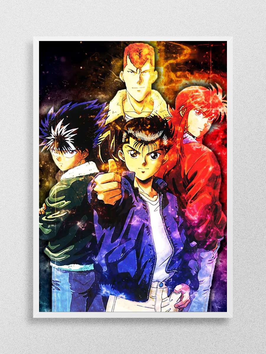 Yu Yu Hakusho Anime Poster Çerçevesiz Yüksek Kalite Anime Duvar Poster
