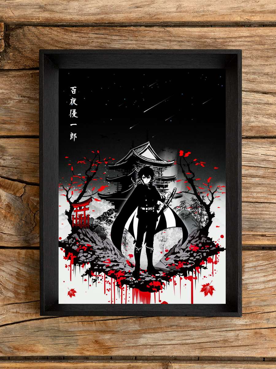 Yuichiro Hyakuya Anime Poster Çerçevesiz Yüksek Kalite Anime Duvar Poster