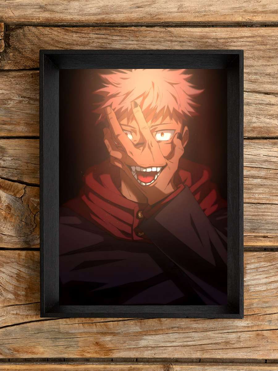 Yuji Itadori x Sukuna Anime Poster Çerçevesiz Yüksek Kalite Anime Duvar Poster