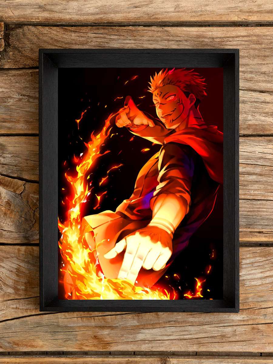 Yuji Jujutsu Kaisen Anime Poster Çerçevesiz Yüksek Kalite Anime Duvar Poster