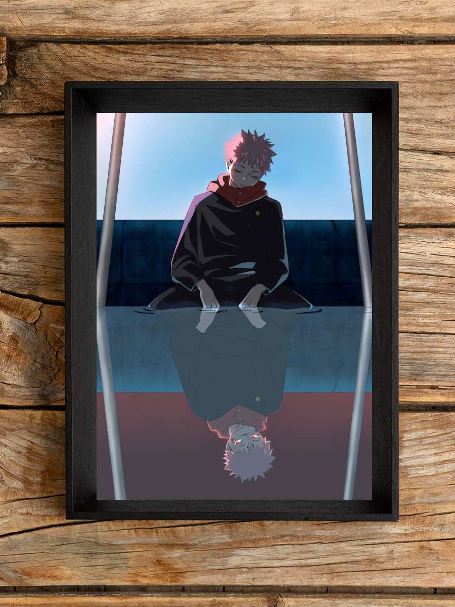 Yuji Sukuna Jujutsu Kaisen Anime Poster Çerçevesiz Yüksek Kalite Anime Duvar Poster
