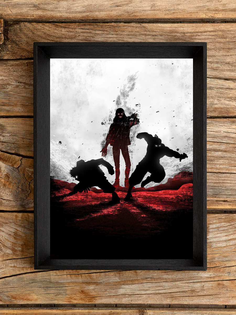 Yuji Todo vs Mahito Anime Poster Çerçevesiz Yüksek Kalite Anime Duvar Poster