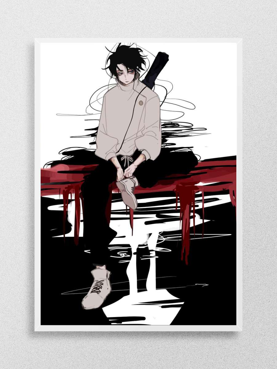 Yuta Okkotsu Anime Poster Çerçevesiz Yüksek Kalite Anime Duvar Poster