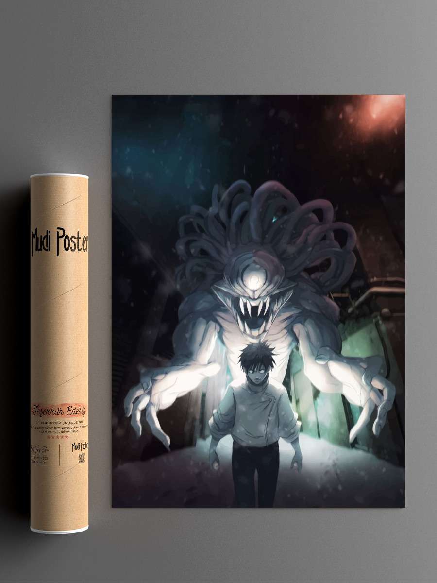Yuta Okkotsu Anime Poster Çerçevesiz Yüksek Kalite Anime Duvar Poster