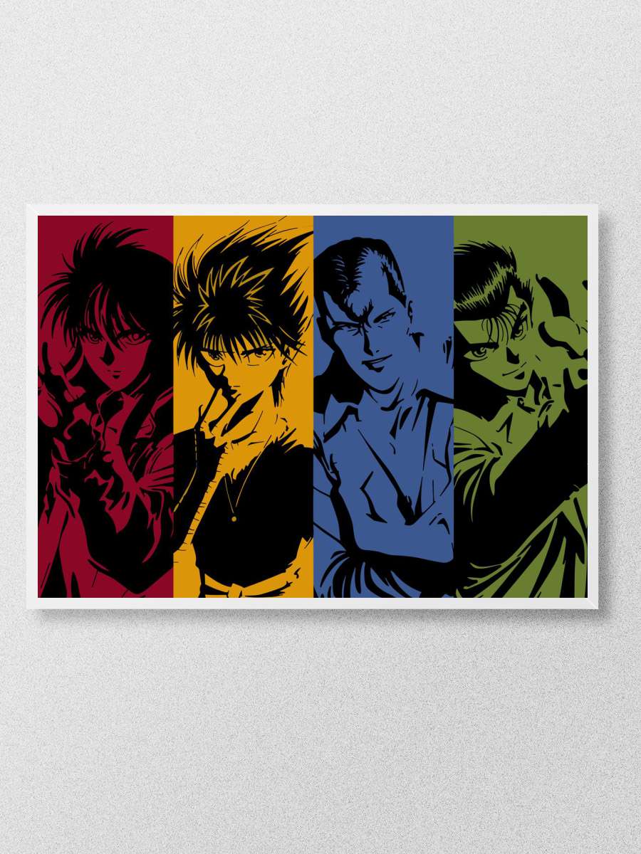yuyu hakusho Anime Poster Çerçevesiz Yüksek Kalite Anime Duvar Poster