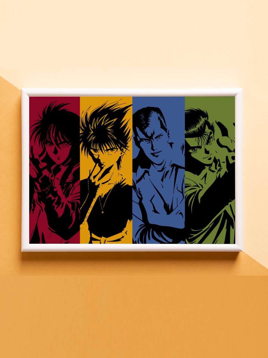 yuyu hakusho Anime Poster Çerçevesiz Yüksek Kalite Anime Duvar Poster