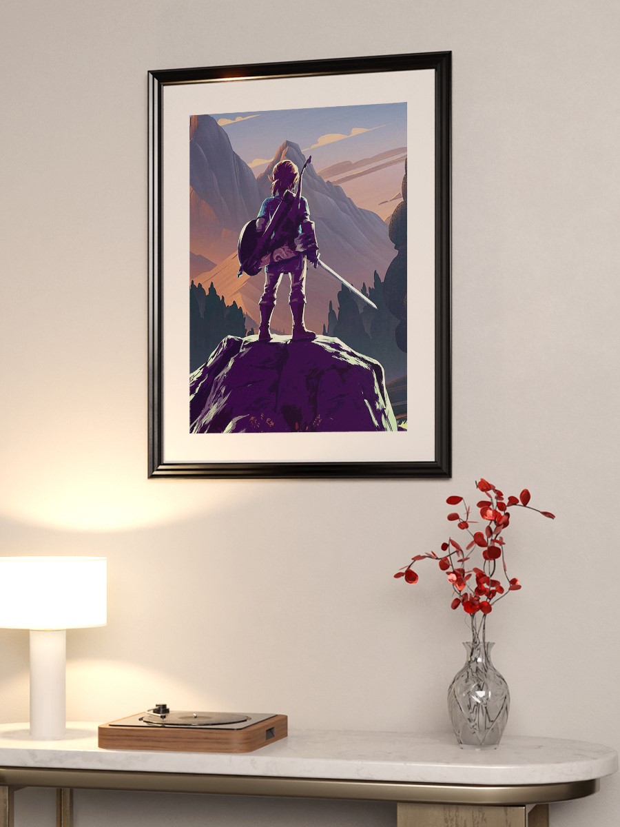 Zelda adventure Anime Poster Çerçevesiz Yüksek Kalite Anime Duvar Poster