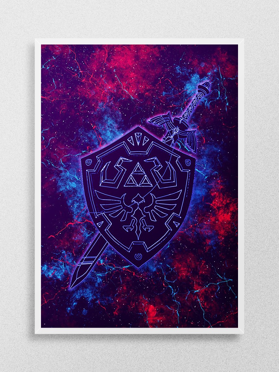 Zelda Breath of the Wild Anime Poster Çerçevesiz Yüksek Kalite Anime Duvar Poster