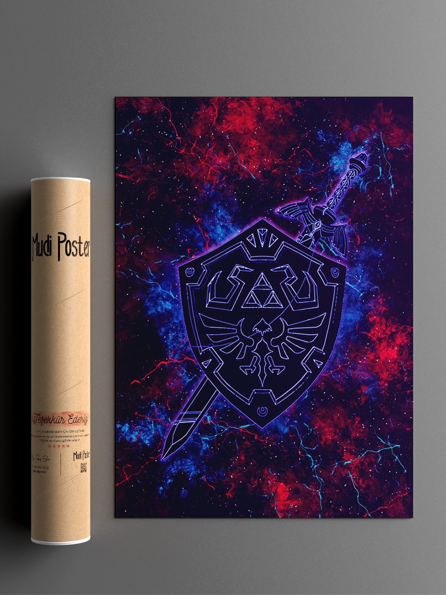 Zelda Breath of the Wild Anime Poster Çerçevesiz Yüksek Kalite Anime Duvar Poster