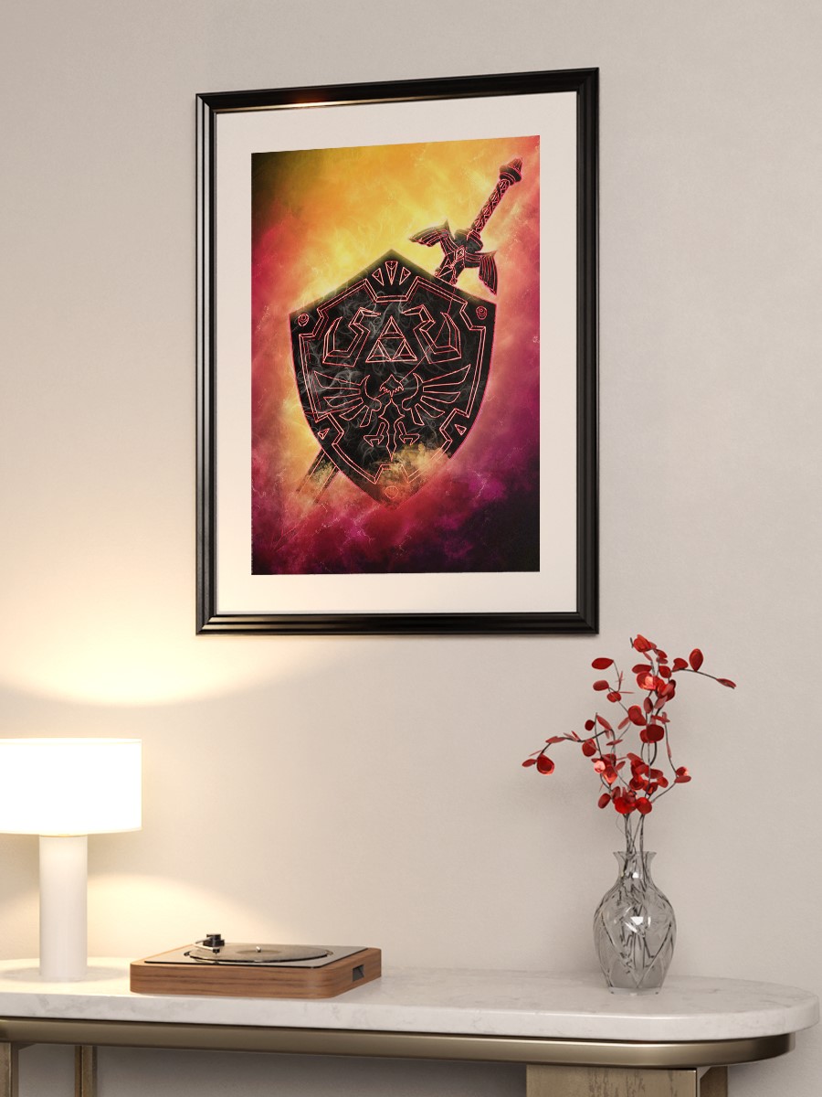 Zelda Breath of the Wild Anime Poster Çerçevesiz Yüksek Kalite Anime Duvar Poster