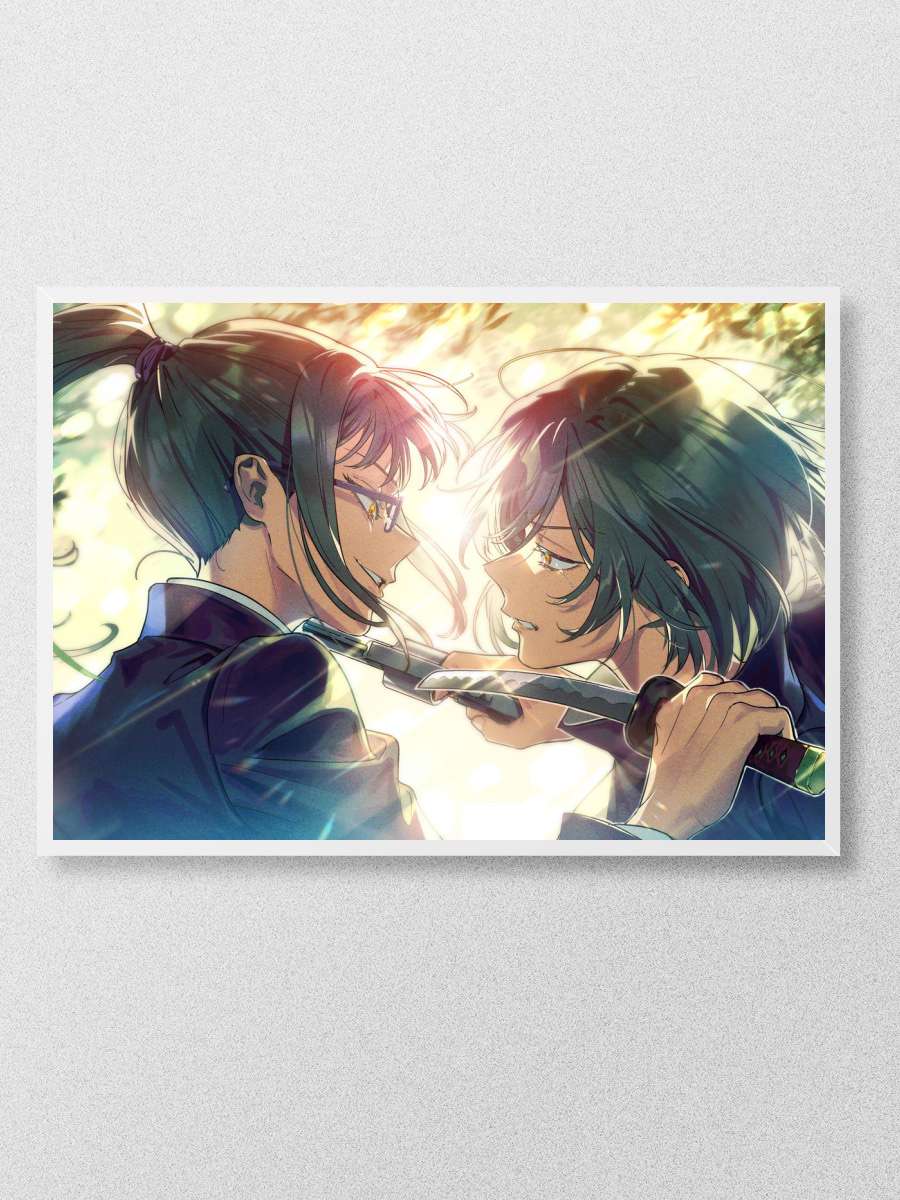 zenin magic war anime Anime Poster Çerçevesiz Yüksek Kalite Anime Duvar Poster