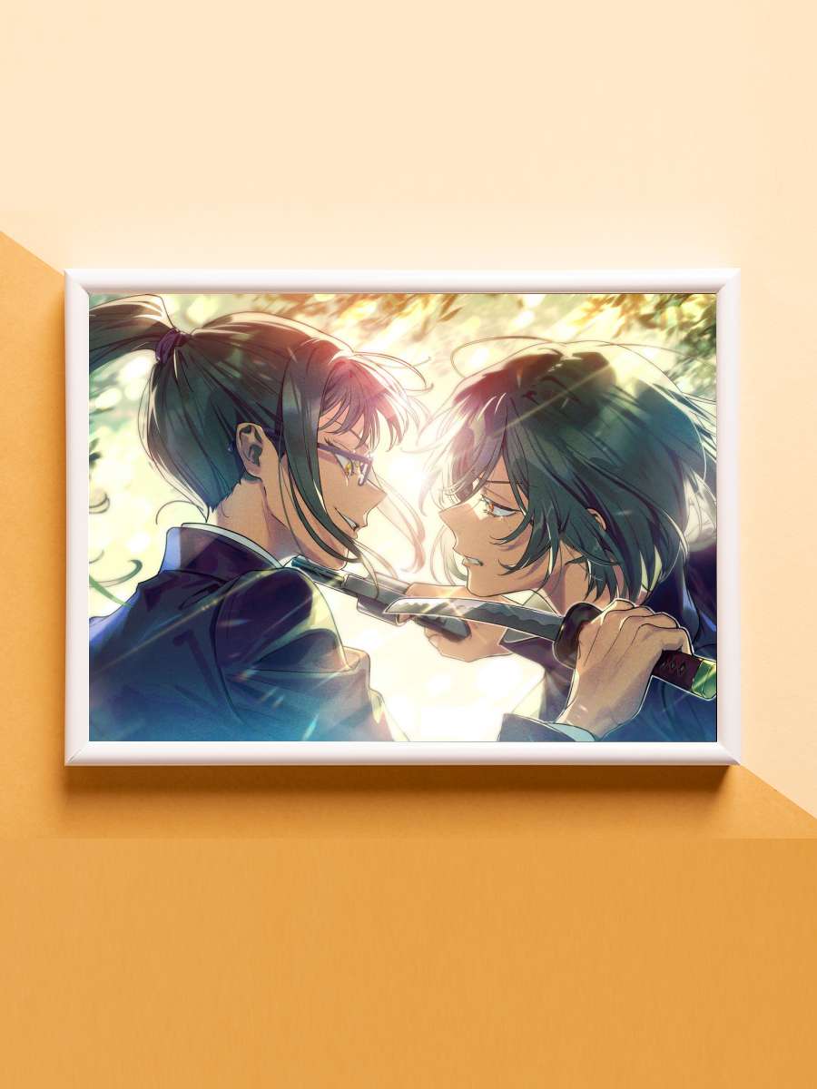 zenin magic war anime Anime Poster Çerçevesiz Yüksek Kalite Anime Duvar Poster