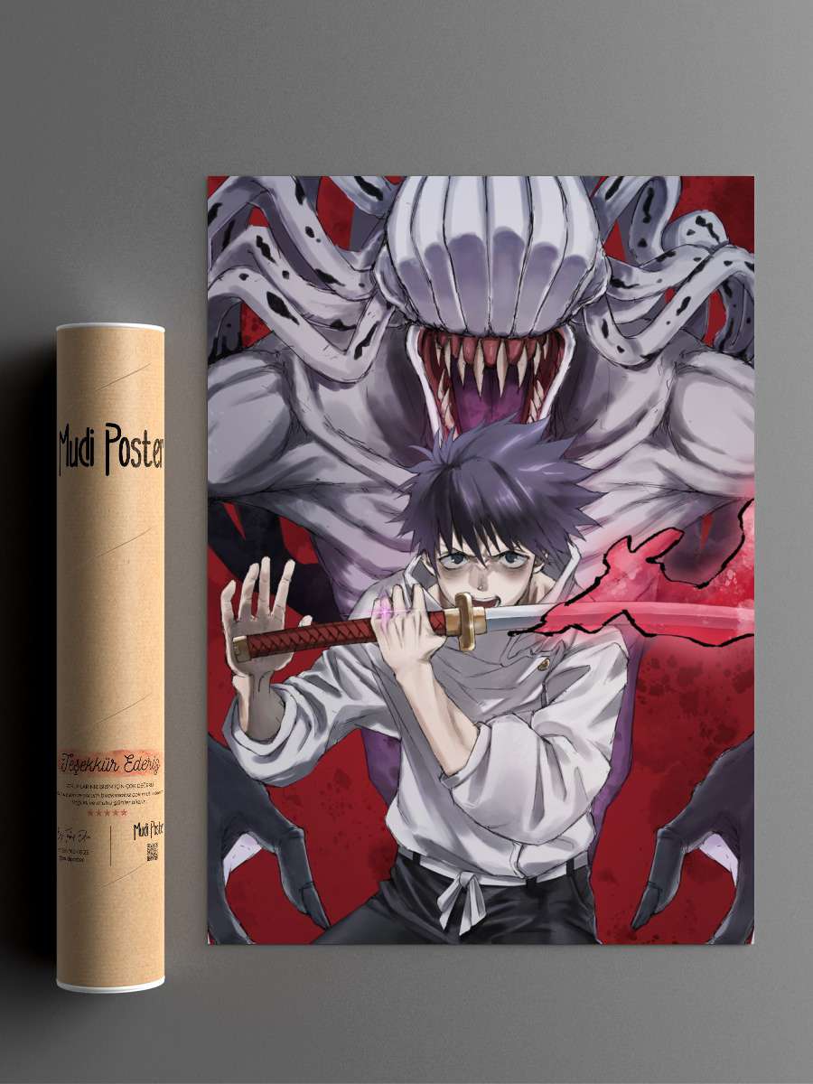 Zero Kaisen Anime Poster Çerçevesiz Yüksek Kalite Anime Duvar Poster