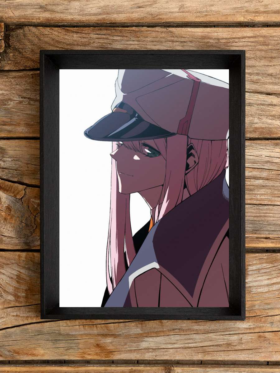 Zero Two Anime Poster Çerçevesiz Yüksek Kalite Anime Duvar Poster