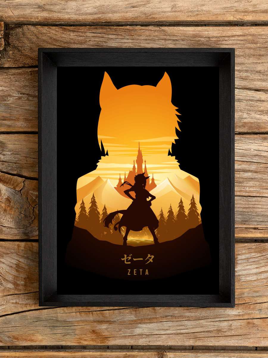 Zeta Shadow Anime Anime Poster Çerçevesiz Yüksek Kalite Anime Duvar Poster