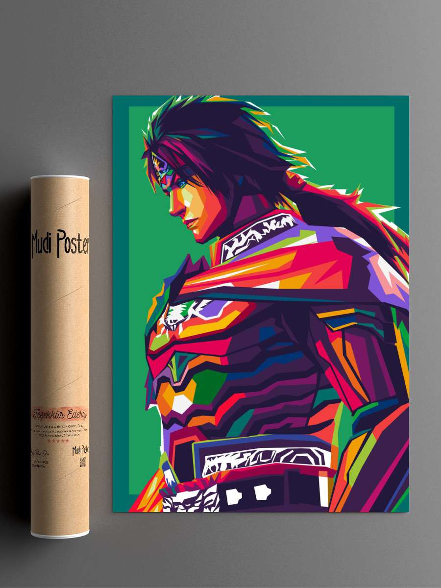 Zhao Yun Anime Poster Çerçevesiz Yüksek Kalite Anime Duvar Poster