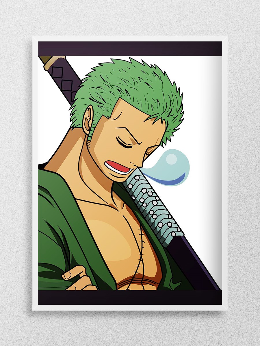Zorro Anime Poster Çerçevesiz Yüksek Kalite Anime Duvar Poster