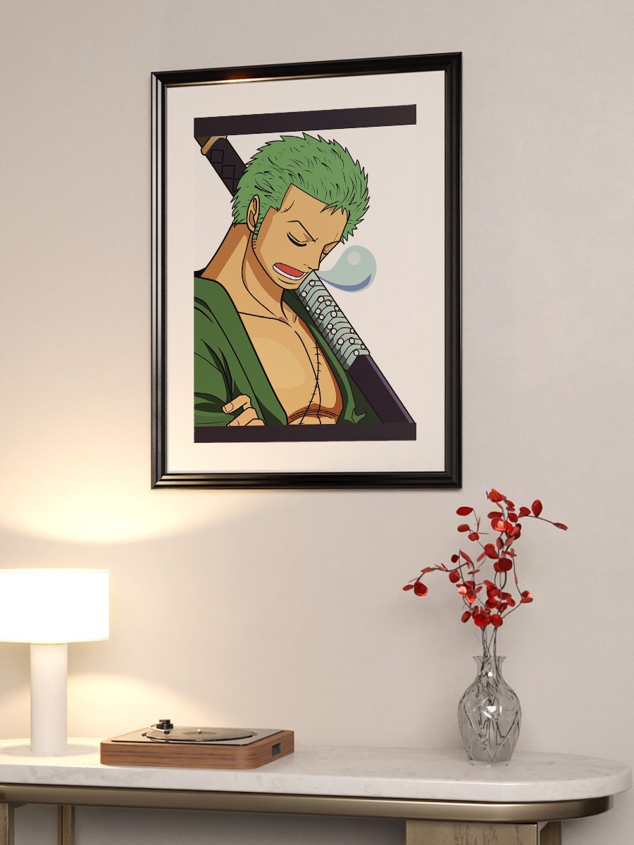 Zorro Anime Poster Çerçevesiz Yüksek Kalite Anime Duvar Poster