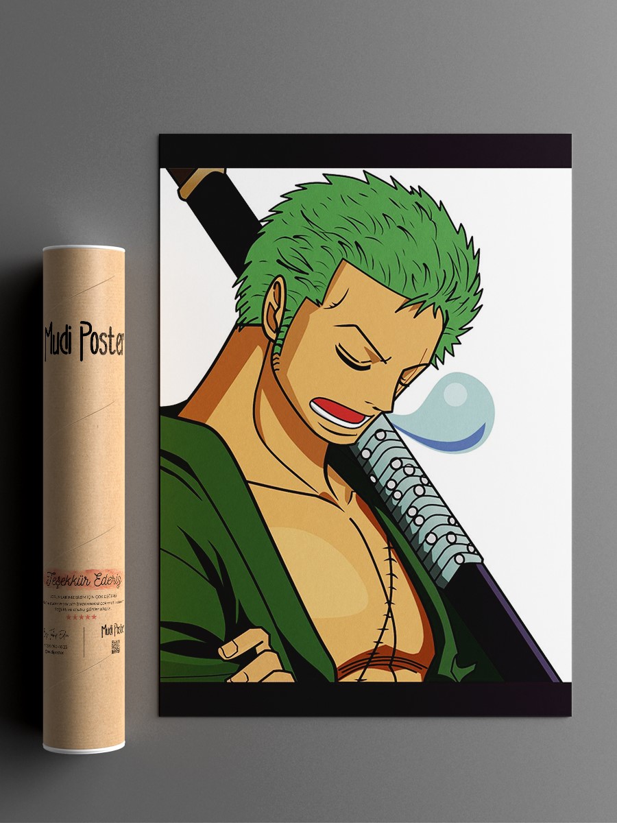 Zorro Anime Poster Çerçevesiz Yüksek Kalite Anime Duvar Poster