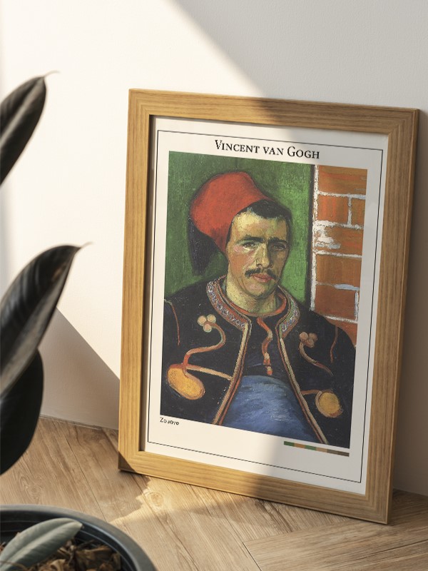 Vincent van Gogh Zouave Poster