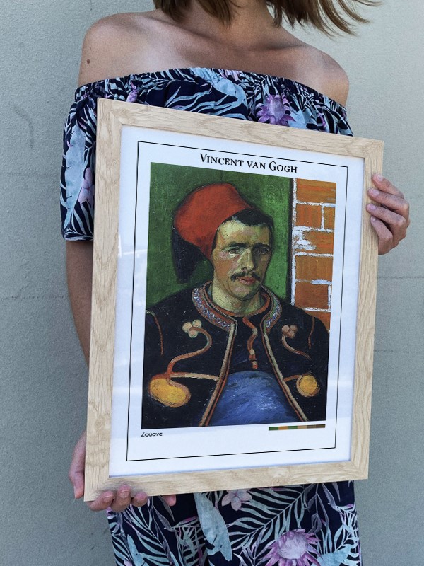 Vincent van Gogh Zouave Poster