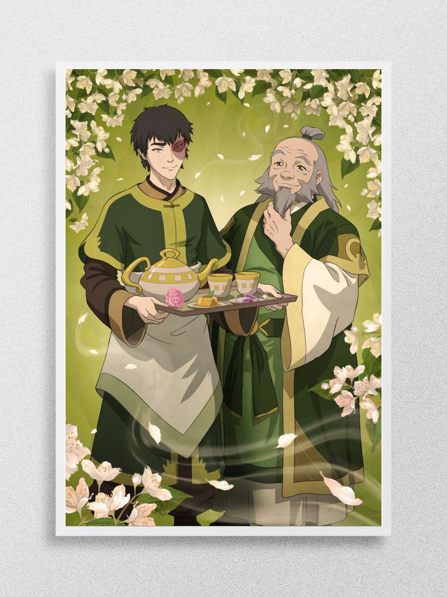 Zuko &amp; Uncle Iroh Anime Poster Çerçevesiz Yüksek Kalite Anime Duvar Poster