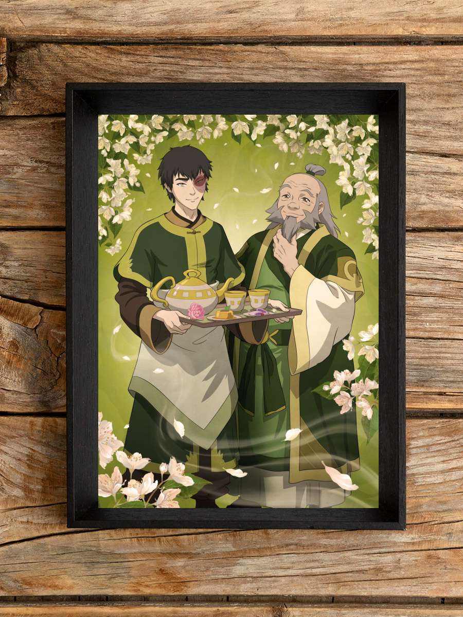 Zuko &amp; Uncle Iroh Anime Poster Çerçevesiz Yüksek Kalite Anime Duvar Poster